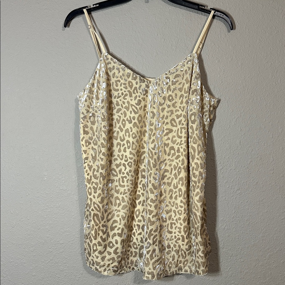 Leopard Print Top NWT size small